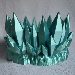 3D-gedruckter Blumentopf Crystal Flower Pot